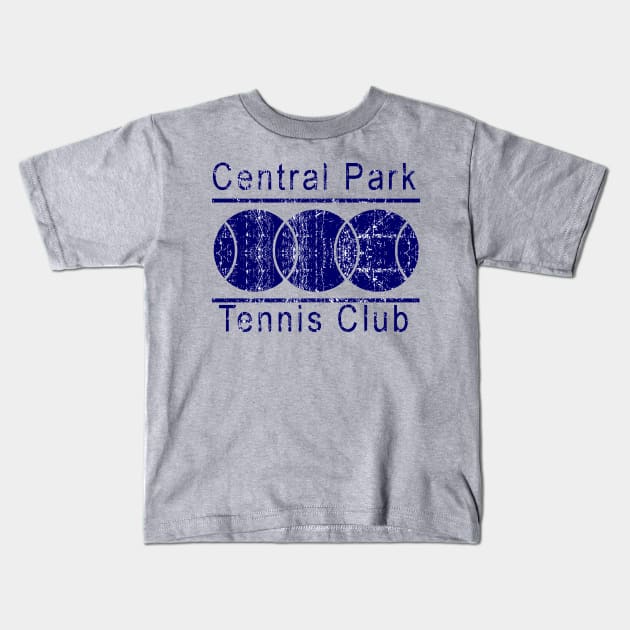 Central park Tennis Club Kids T-Shirt by HARDER.CO